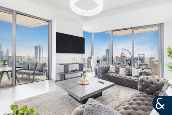 4 Bed Duplex Penthouse | Marina and Sea Views